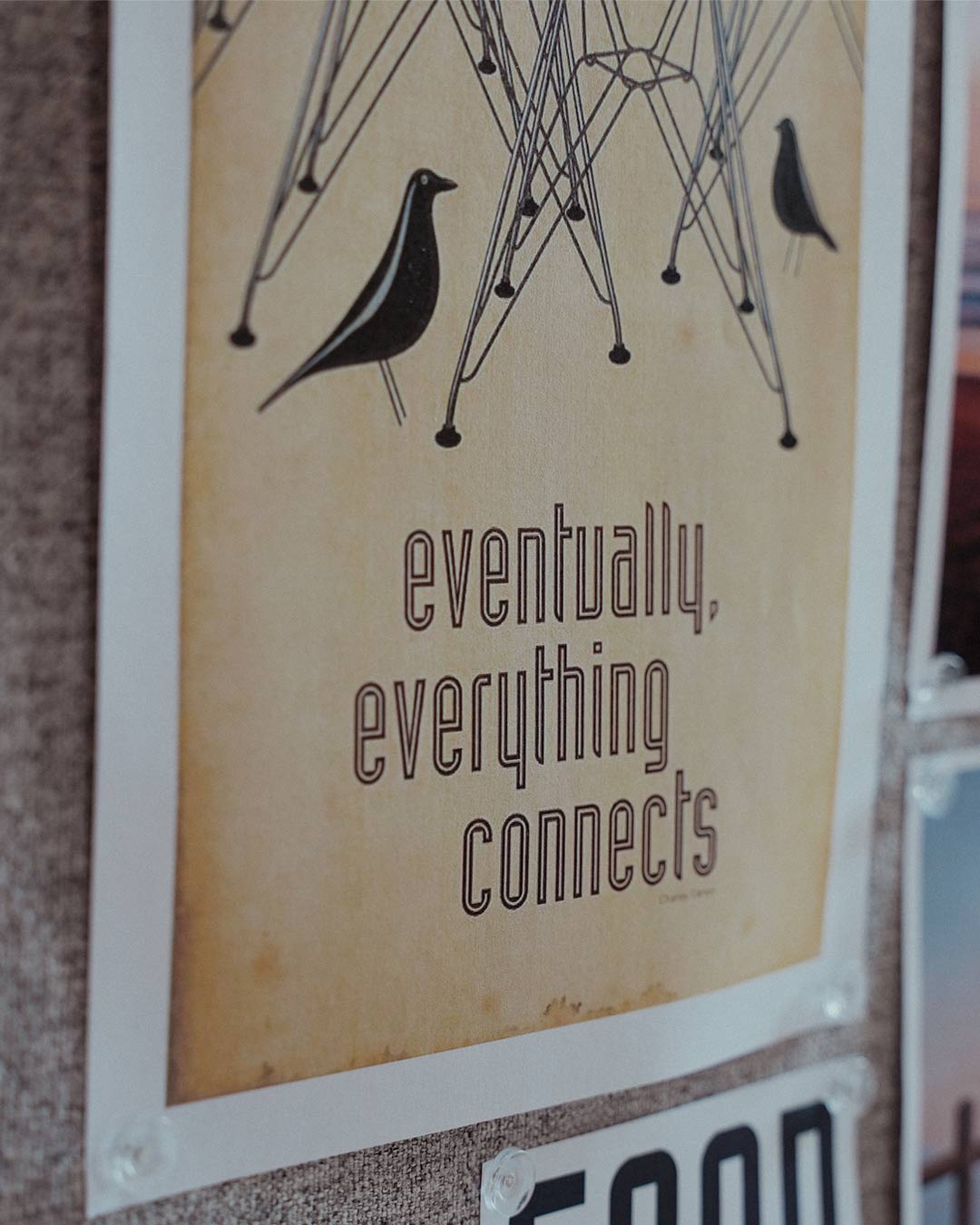 Eventually everything connects poster