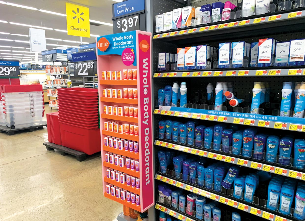 Mando and Lume Display at Walmart